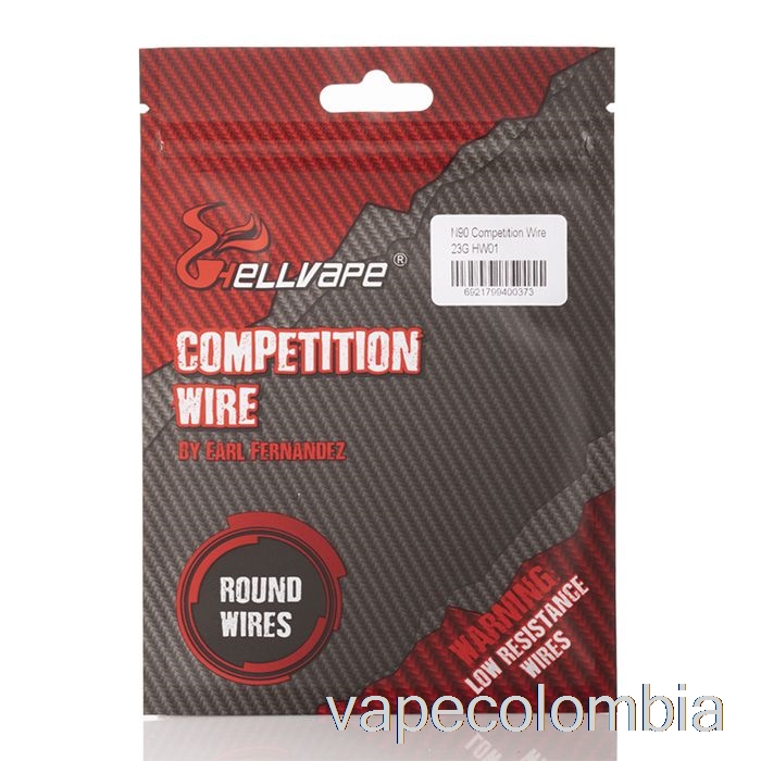 Kit De Vape Completo Hellvape N90 Competencia Alambre Redondo N90 - 23g - 0.09ohm / Pulgada